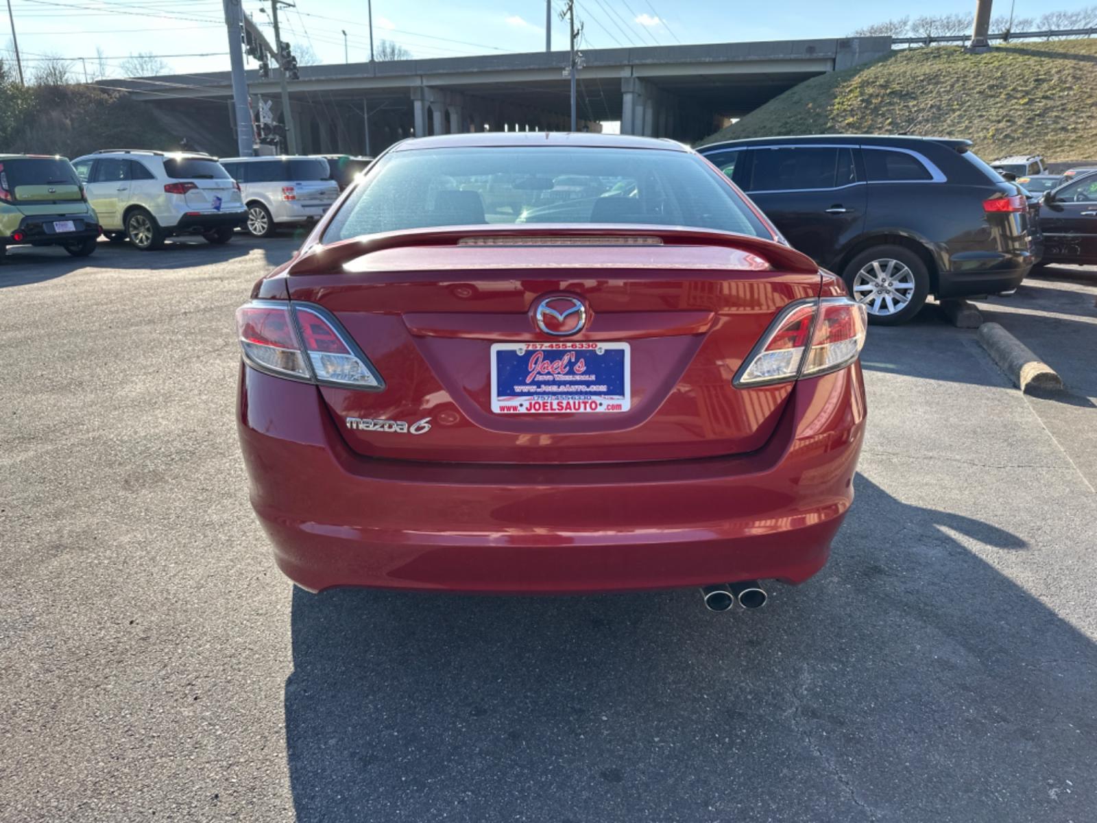 2010 Red Mazda MAZDA6 (1YVHZ8BH4A5) , located at 5700 Curlew Drive, Norfolk, VA, 23502, (757) 455-6330, 36.841885, -76.209412 - Photo #4